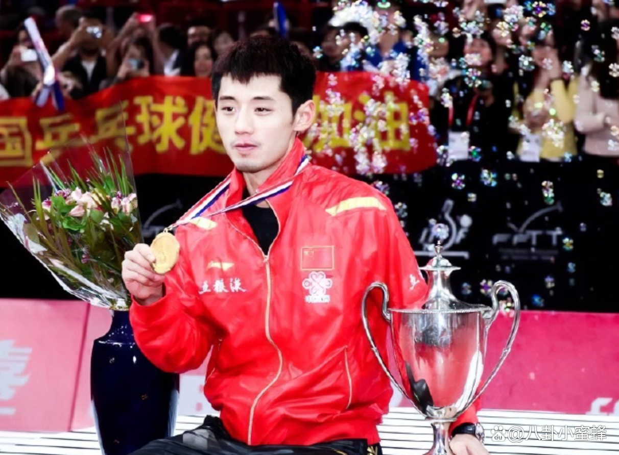 法国乒乓球队横扫奥地利乒乓球队，张继科高光表现的简单介绍